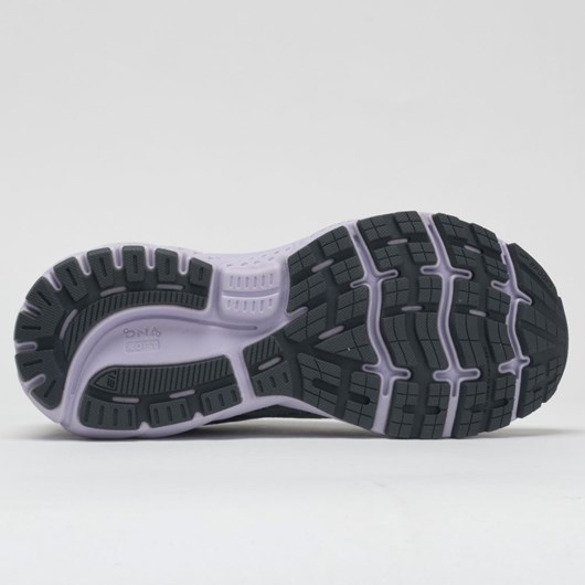 Gray / Blackened Pearl / Purple Orthofeet Brooks Ghost 13 Women's Running Shoes | STHPF6291