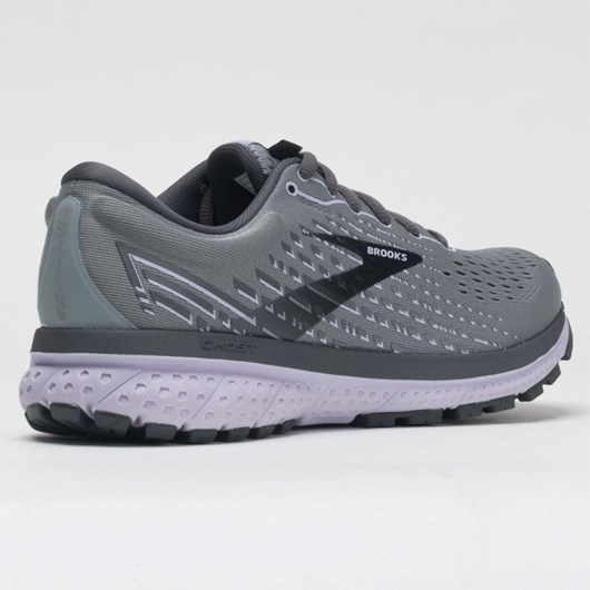 Gray / Blackened Pearl / Purple Orthofeet Brooks Ghost 13 Women's Running Shoes | STHPF6291