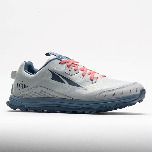 Gray / Blue Orthofeet Altra Lone Peak 6 Men's Trail Running Shoes | CYUMI5602