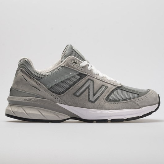 Gray / Castlerock Orthofeet New Balance 990v5 Women\'s Running Shoes | IMVDR4913