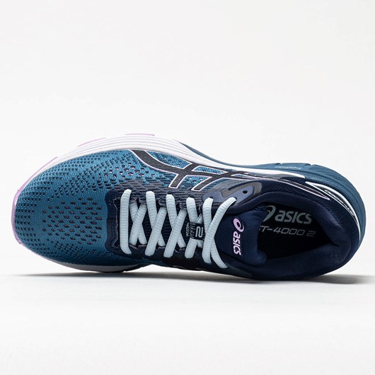 Gray Floss / Peacoat Orthofeet ASICS GT-4000 2 Women's Running Shoes | XMZED5126