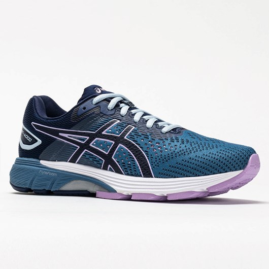 Gray Floss / Peacoat Orthofeet ASICS GT-4000 2 Women's Running Shoes | XMZED5126