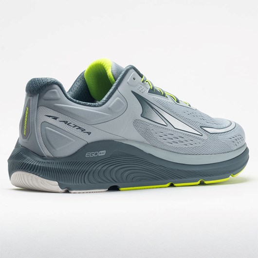 Gray / Lime Orthofeet Altra Paradigm 6 Men's Running Shoes | GQDYE6183