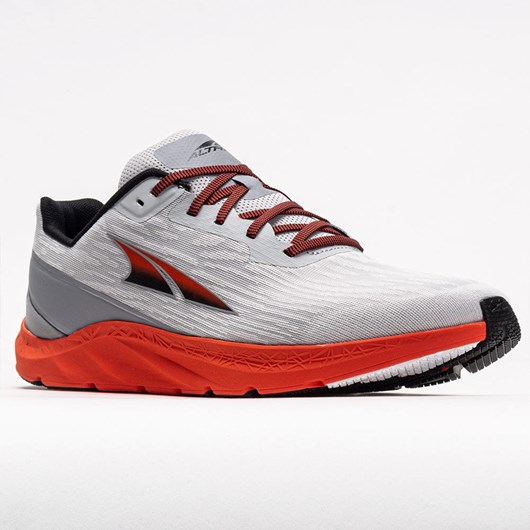 Gray / Orange Orthofeet Altra Rivera Men's Running Shoes | FLHNR4037