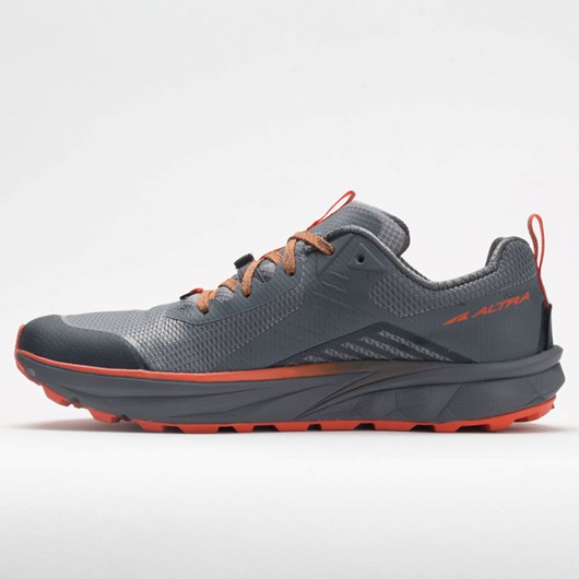 Gray / Orange Orthofeet Altra Timp 3 Men's Trail Running Shoes | KHSNL9187