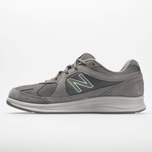 Gray Orthofeet New Balance 877 Men's Walking Shoes | MPZKF8753