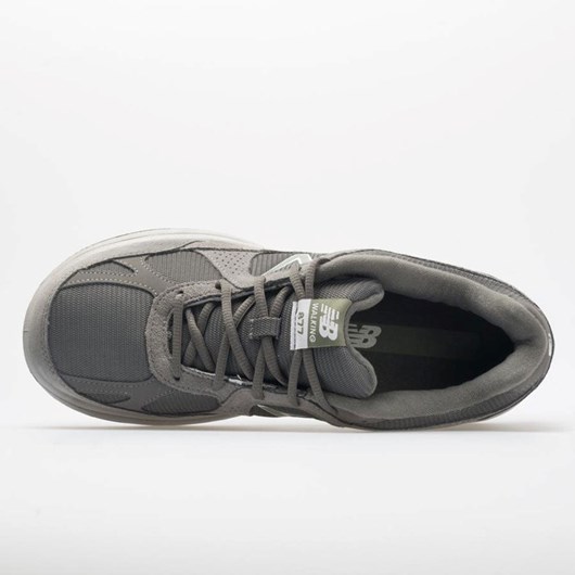 Gray Orthofeet New Balance 877 Men's Walking Shoes | MPZKF8753