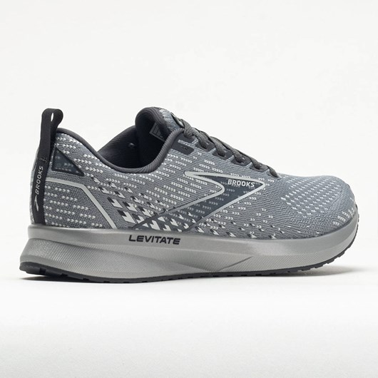 Gray / Oyster / Blackened Pearl Orthofeet Brooks Levitate 5 Women's Running Shoes | ENIBV1683