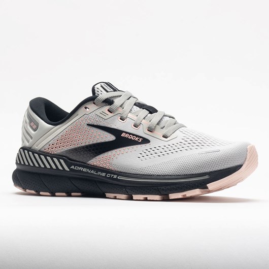 Gray / Rose / Black Orthofeet Brooks Adrenaline GTS 22 Women's Running Shoes | IHNWV9527