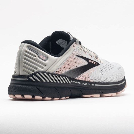 Gray / Rose / Black Orthofeet Brooks Adrenaline GTS 22 Women's Running Shoes | IHNWV9527