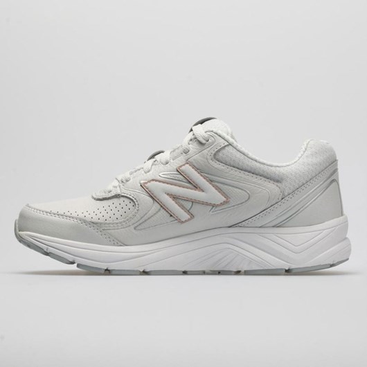 Gray / Rose Gold Orthofeet New Balance 840v2 Women's Walking Shoes | SBVNQ5249