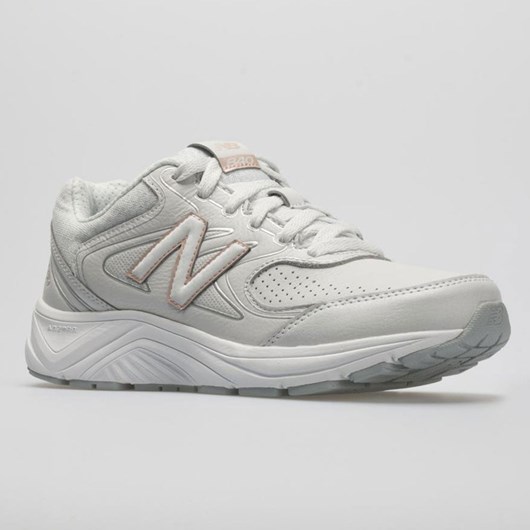 Gray / Rose Gold Orthofeet New Balance 840v2 Women's Walking Shoes | SBVNQ5249