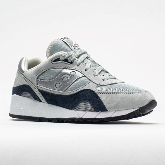 Gray / Silver Orthofeet Saucony Shadow 6000 Men's Lifestyle Sneakers | PKHMQ8249