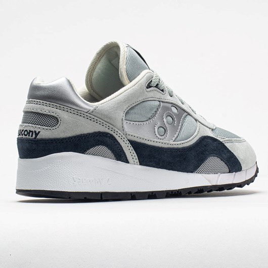 Gray / Silver Orthofeet Saucony Shadow 6000 Men's Lifestyle Sneakers | PKHMQ8249