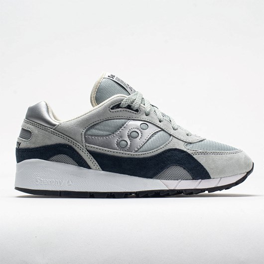 Gray / Silver Orthofeet Saucony Shadow 6000 Men\'s Lifestyle Sneakers | PKHMQ8249