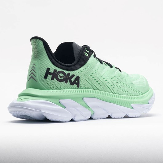 Green Ash / Outer Space Orthofeet HOKA Clifton Edge Men's Running Shoes | XCZBO9845