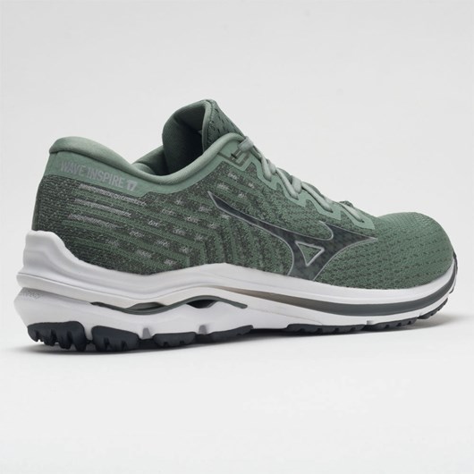 Green Bay / Micro Chip Orthofeet Mizuno Wave Inspire 17 Waveknit Men's Running Shoes | DBSJX7304