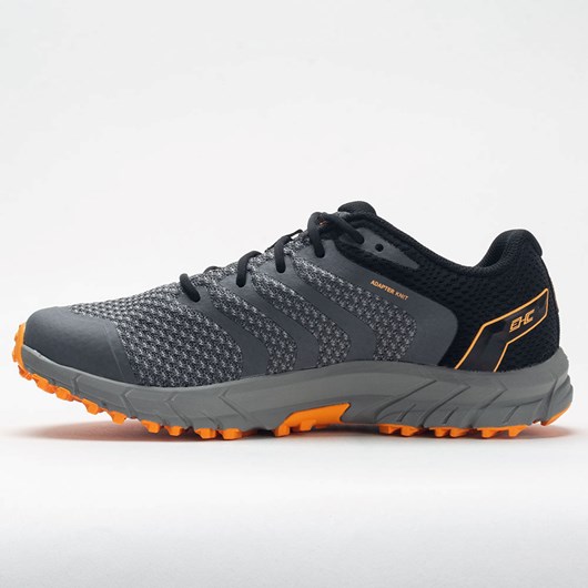 Grey / Black / Yellow Orthofeet Inov-8 Parkclaw 260 Knit Men's Trail Running Shoes | SUJBF8043