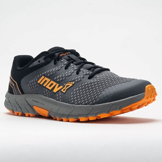 Grey / Black / Yellow Orthofeet Inov-8 Parkclaw 260 Knit Men's Trail Running Shoes | SUJBF8043