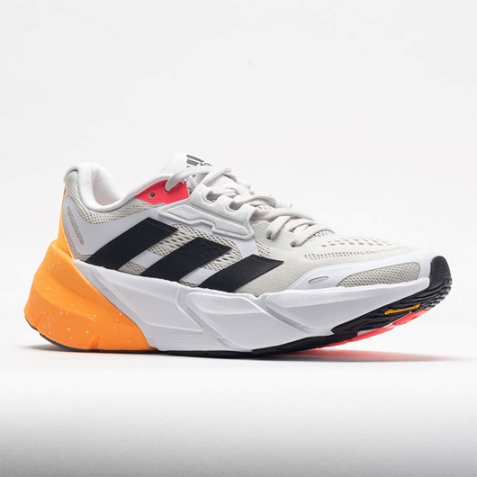 Grey / Carbon / Flash Orange Orthofeet adidas adiSTAR Men's Running Shoes | HEUYT3061