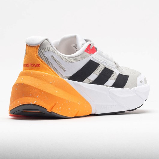 Grey / Carbon / Flash Orange Orthofeet adidas adiSTAR Men's Running Shoes | HEUYT3061