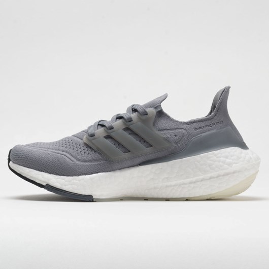 Grey / Core Black Orthofeet adidas Ultraboost 21 Women's Running Shoes | WYTJH8376