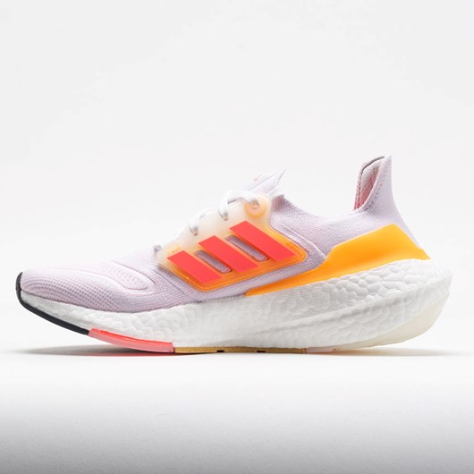 Grey / Flash Orange / Turbo Orthofeet adidas Ultraboost 22 Women's Running Shoes | JSWTN4219