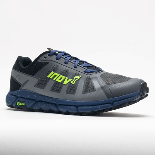 Grey / Navy / Green Orthofeet inov-8 Terraultra G 270 Men's Trail Running Shoes | EQAWL7463