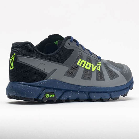 Grey / Navy / Green Orthofeet inov-8 Terraultra G 270 Men's Trail Running Shoes | EQAWL7463