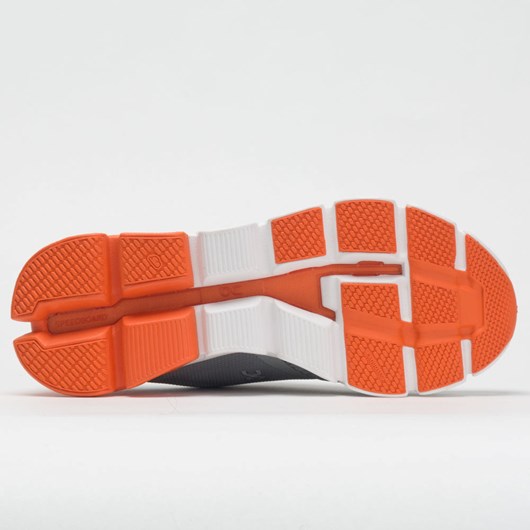 Grey / Orange Orthofeet On Cloudflyer Men's Running Shoes | XFCQE9357