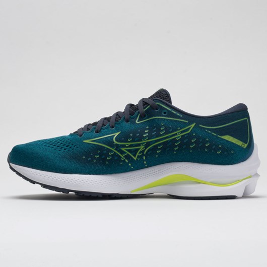 Harbor Blue Orthofeet Mizuno Wave Rider 25 Men's Running Shoes | PZJIX1894