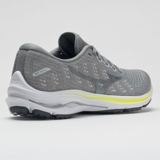 Harbor Mist / Silver Orthofeet Mizuno Wave Rider 25 Waveknit Women's Running Shoes | OCEQM0857