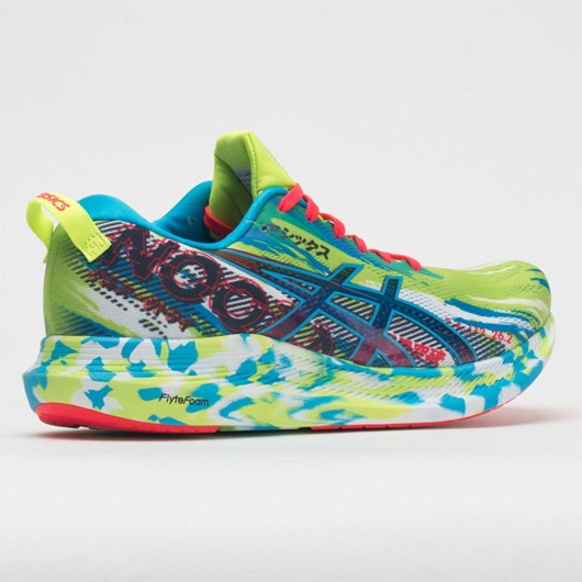 Hazard Green / Digital Aqua Orthofeet ASICS Noosa Tri 13 Men's Running Shoes | BKHVU3021