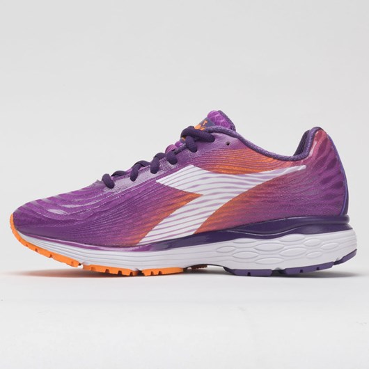 Hyacinth Violet / Majesty Orthofeet Diadora Mythos Blushield Fly 3 Women's Running Shoes | XMOYS8536