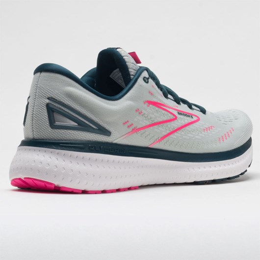 Ice Flow / Navy / Pink Orthofeet Brooks Glycerin 19 Women's Running Shoes | DHCRJ2610