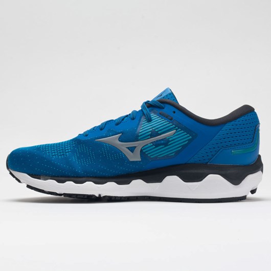 Imperial Blue / Black Orthofeet Mizuno Wave Horizon 5 Men's Running Shoes | ODIYM9206