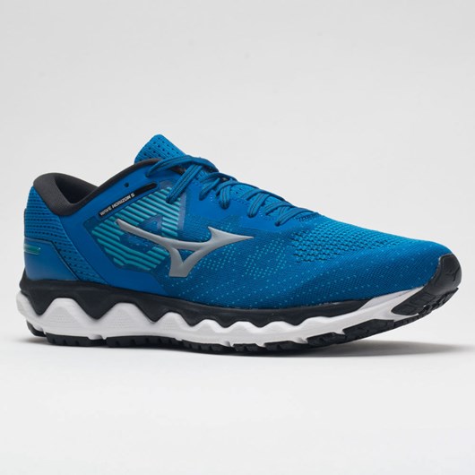 Imperial Blue / Black Orthofeet Mizuno Wave Horizon 5 Men's Running Shoes | ODIYM9206