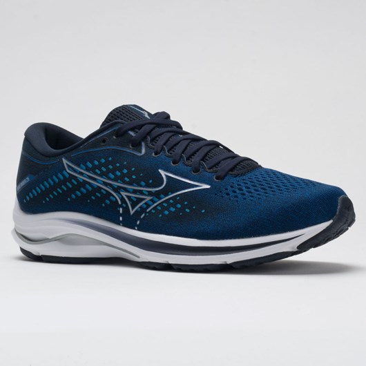 Imperial Blue Orthofeet Mizuno Wave Rider 25 Men's Running Shoes | HRFWL3687