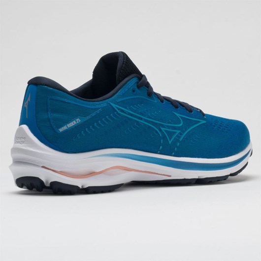 Imperial Blue / Vivid Blue Orthofeet Mizuno Wave Rider 25 Women's Running Shoes | PBZAI7685