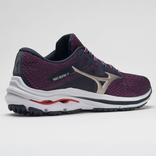 India Ink Orthofeet Mizuno Wave Inspire 17 Women's Running Shoes | VTPKQ8453