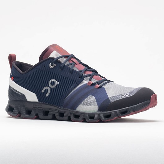 Ink / Cherry Orthofeet On Cloud X Shift Men's Running Shoes | NMVDZ1287