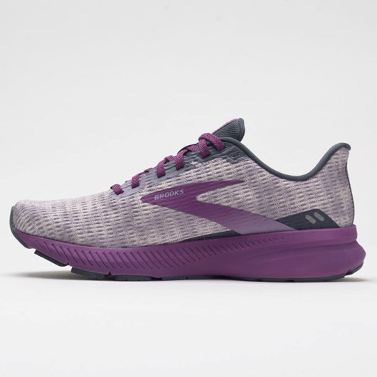 Iris / Ombre / Violet Orthofeet Brooks Launch 8 Women's Running Shoes | ZDYLT8973