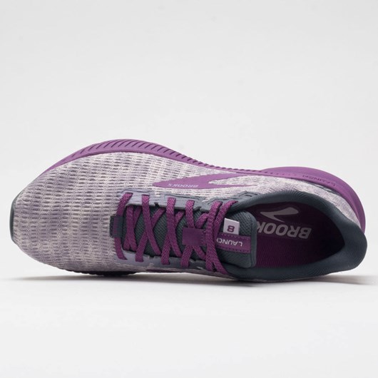 Iris / Ombre / Violet Orthofeet Brooks Launch 8 Women's Running Shoes | ZDYLT8973