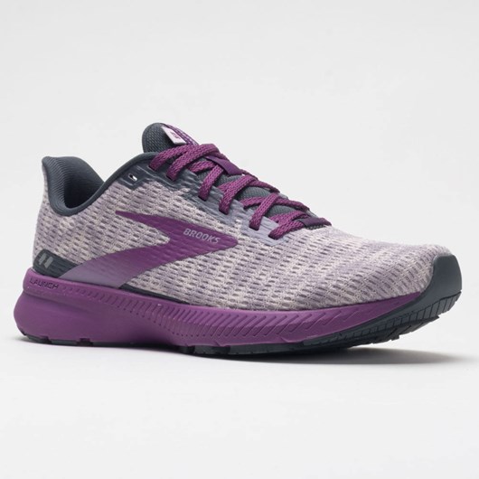 Iris / Ombre / Violet Orthofeet Brooks Launch 8 Women's Running Shoes | ZDYLT8973