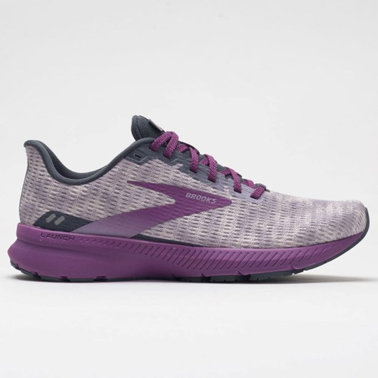 Iris / Ombre / Violet Orthofeet Brooks Launch 8 Women\'s Running Shoes | ZDYLT8973