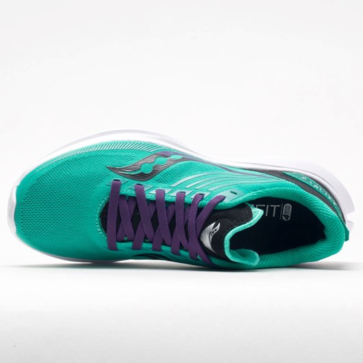 Jade / Concord Orthofeet Saucony Kinvara 12 Women's Running Shoes | TBPHU7802