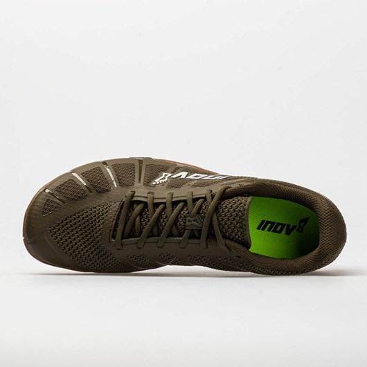 Khaki / Gum Orthofeet inov-8 F-Lite 235v3 Men's Training Shoes | IKDZX9682