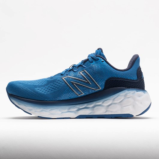 Laser Blue / Harvest Gold Orthofeet New Balance Fresh Foam More v3 Men's Running Shoes | TXIVP2593