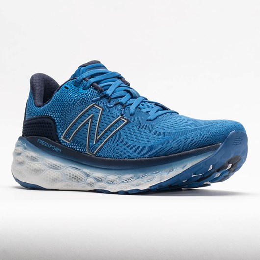 Laser Blue / Harvest Gold Orthofeet New Balance Fresh Foam More v3 Men's Running Shoes | TXIVP2593