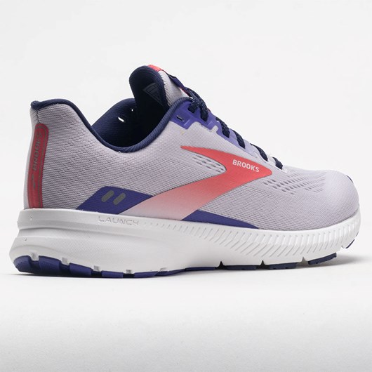 Lavender / Astral / Coral Orthofeet Brooks Launch 8 Women's Running Shoes | GSWCD2963